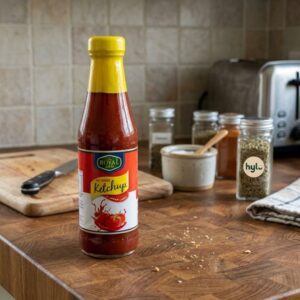 Royal Arm Hot Tomato Ketchup, 340g