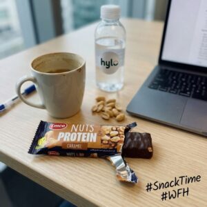 Emco Nuts & Protein Caramel Bar, 40g