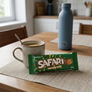 Gandour Safari Caramel Crisp, 50g