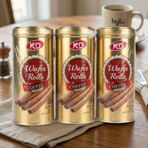 KD Wafer Rolls Coffee Flavored, 3x120g