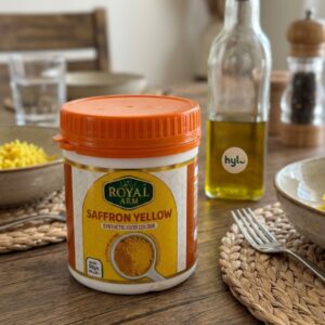 Royal Arm Saffron Yellow Synthetic Food Colour, 100g