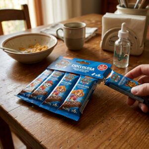 PAW Patrol Cioccolosa Rice & Wheat Bars with Chocolate, 6x20g
