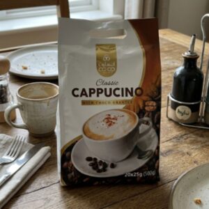 Co-op Classic Cappuccino with Choco Granule, 20x25g (500g)