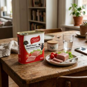 Classy Beef Flavour Luncheon Meat, 340g