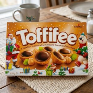 Storck Toffifee Hazelnut Caramel with Creamy Nougat & Chocolate, 200g