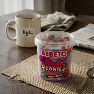 Bebeto Berries Gummy Candy, 150g Tub