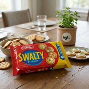 Sunder Swalty Biscuit, Classic Salted, 8 Packs, 400g