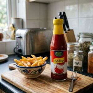 Royal Arm Hot Tomato Ketchup, 340g
