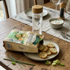 Maretti Oven Baked Sour Cream & Onion Bruschette Chips, 70g