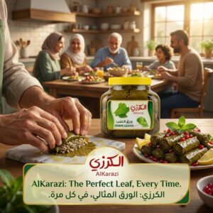 AlKarazi Preserved Grape Leaves, 1000g