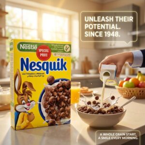 Nestle Nesquik Breakfast Cereal, 330g Box