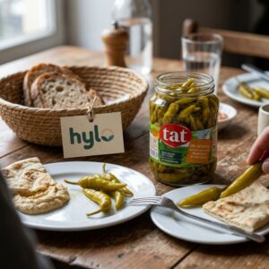 Tat Pickled Chili Peppers, 330g Jar