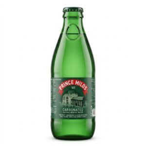 Prince Milos Carbonated Natural Mineral Water, 24x250ml Prince Milos Carbonated Natural Mineral Water, 24x250ml