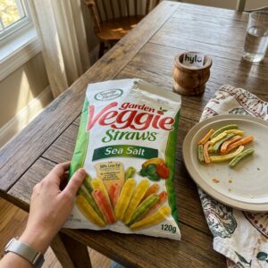 Sensible Portions Garden Veggie Straws Sea Salt, 120g
