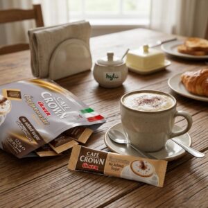 Cafe Crown Ulker Cappuccino No Added Sugar, 20x12.5g