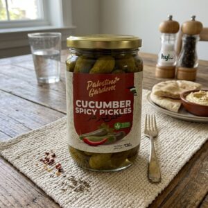 Palestine Gardens Cucumber Spicy Pickles, 730g