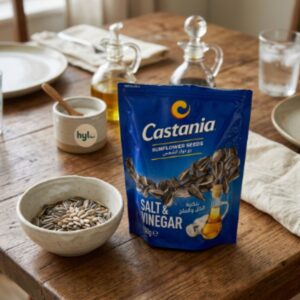 Castania Salt & Vinegar Sunflower Seeds, 150g