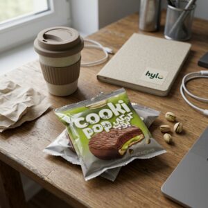 Cooki Pop Pistachio Cookie Bar, 60g
