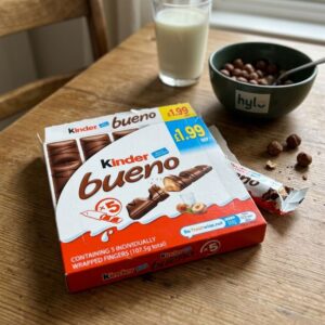 Kinder Bueno Milk & Hazelnuts, 5 Fingers, 107.5g