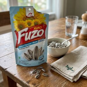 Kuaci Fuzo Salted Sunflower Seeds, 140g