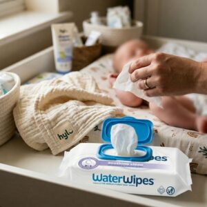 WaterWipes Soothing Clean Baby Wipes with Botanicals, 60 wipes