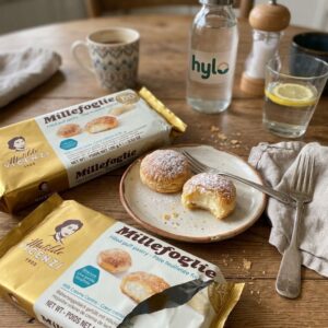 Matilde Vicenzi Millefoglie Filled Puff Pastry, Milk Cream Centre, 100g