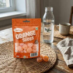 Candzey Orange Slices Candy, 80g
