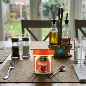 Royal Arm Orange Red Synthetic Food Colour, 100g