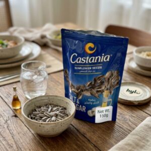 Castania Salt & Vinegar Sunflower Seeds, 150g