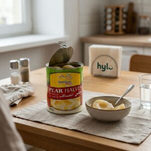 American Fresh Pear Halves in Syrup, 820g
