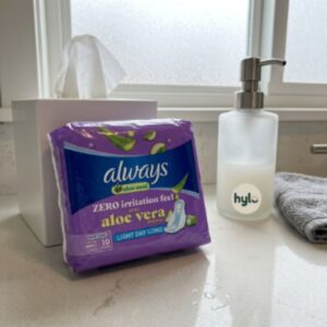 Always Aloe Cool Maxi Thick Sanitary Pads, Light Day Long, 10pcs