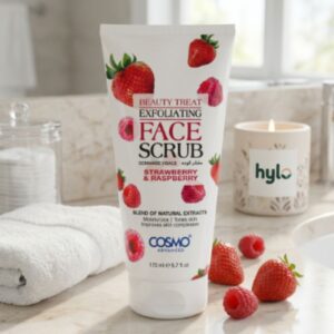 Beauty Treat Exfoliating Face Scrub Strawberry & Raspberry, 170ml