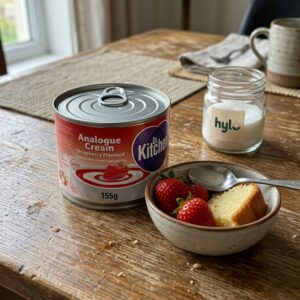 Dr. Kitchen Analogue Cream Strawberry Flavored, 155g