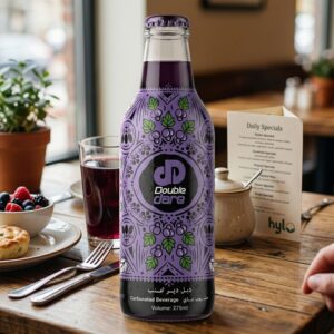 Double Dare Grapes flavored Carbonated Beverage, 275ml