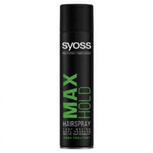Syoss Max Hold Hairspray, 400ml Syoss Max Hold Hairspray, 400ml