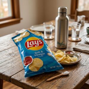 Lay's Salt & Vinegar Potato Chips, 184.2g