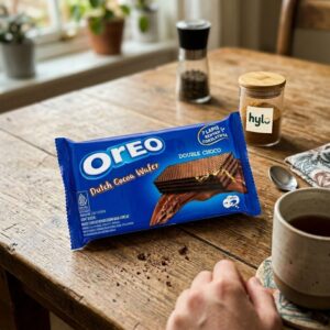 Oreo Dutch Cocoa Wafer Double Choco, 117g Pack