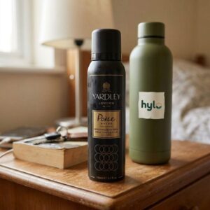 Yardley London Poise Noire Refreshing Body Spray, 150ml