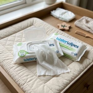 WaterWipes Hydrating Clean Baby Wipes with Aloe Vera, 60 wipes