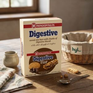 Papadopoulos Digestive Bar with Chocolate Chips & Milk Chocolate, 280g