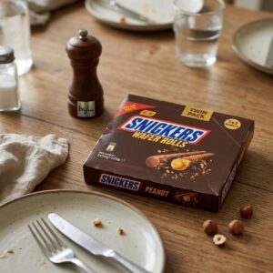 Snickers Peanut Wafer Rolls, 120g