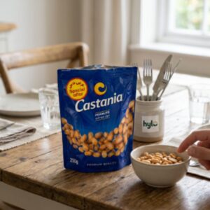 Castania Salted Peanuts, 250g