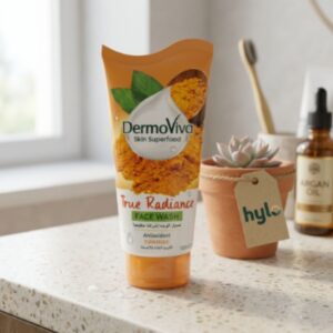 DermoViva Skin Superfood True Radiance Face Wash with Turmeric, 150ml