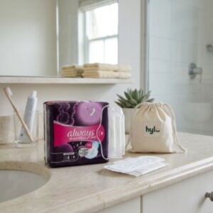Always DreamZzz 2in1 Maxi Thick Sanitary Pads, Extra Length, 8pcs