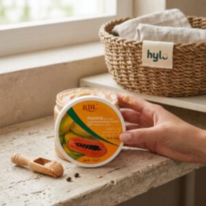 RDL Papaya Extract Brightening Body Scrub, 250g