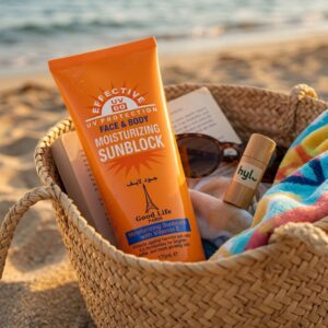 Good Life Paris Effective UV 60 Face & Body Moisturizing Sunblock Cream, 170mL