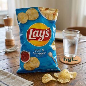 Lay's Salt & Vinegar Potato Chips, 184.2g