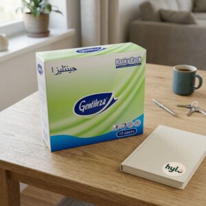 Gentileza Hanky Pack Facial Tissues, 18 Packs Box