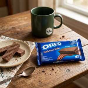 Oreo Dutch Cocoa Wafer Double Choco, 117g Pack