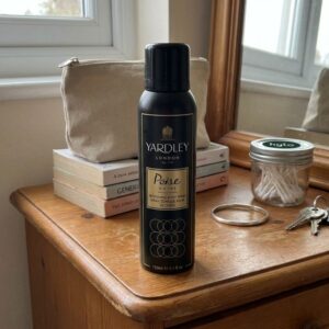 Yardley London Poise Noire Refreshing Body Spray, 150ml